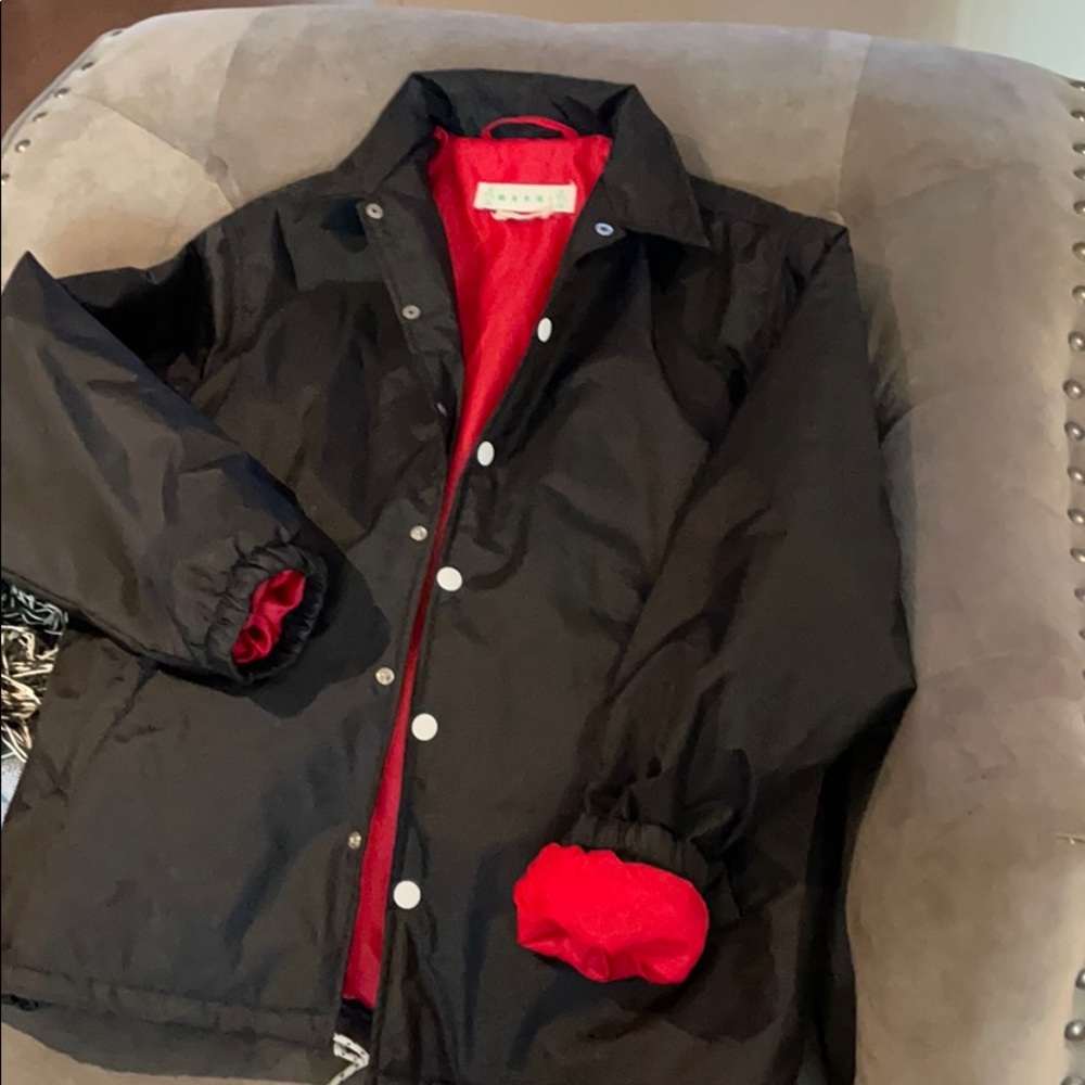 Marni Black Mens Lightweight Jacket